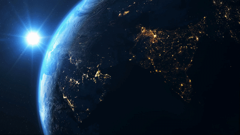 Background animation for desktop